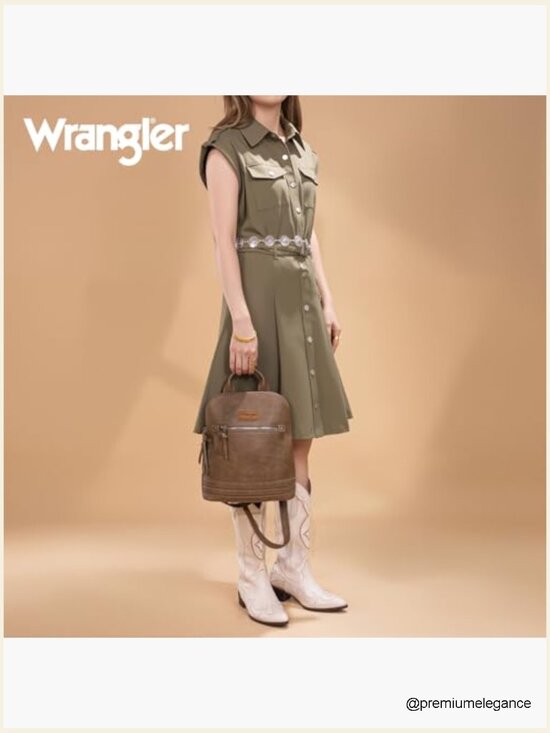 Mini Faux Leather Backpack Purse for Women Casual Daypack Travel Bookbag main image 5